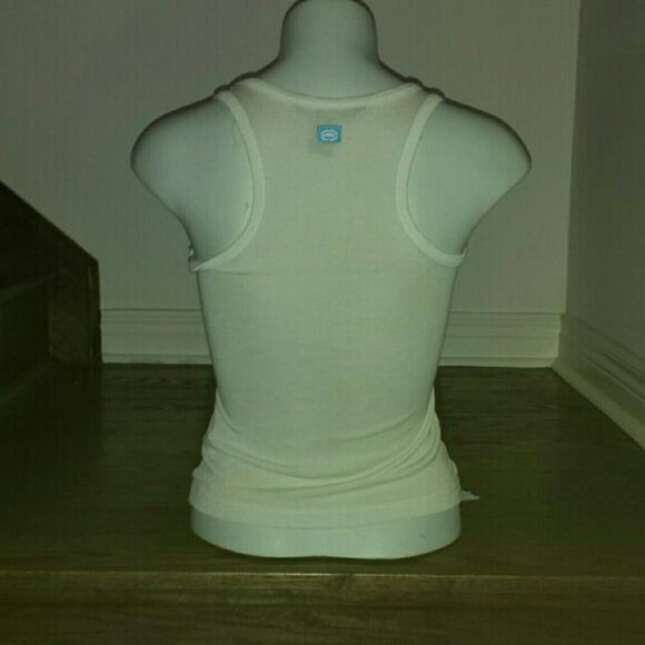 Ecko Red Women’s Tank Top – XS – White with Ribbon Stripes - Picture 2 of 2